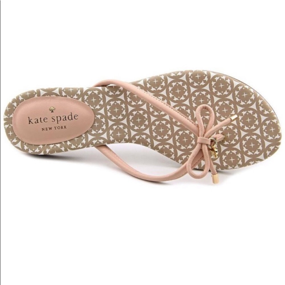 ♠️ Kate Spade Napa Mystic Bow Flip Flop (9.5)